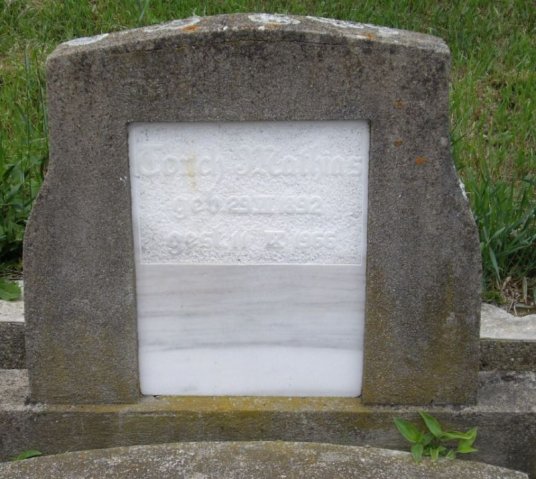 Tonch Mathias 1892-1966 Grabstein